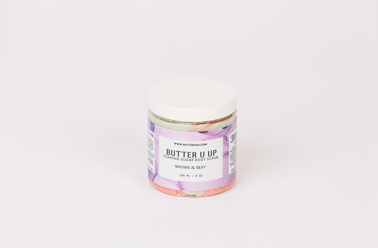 Grown & Sexy Foaming Sugar Body Scrub